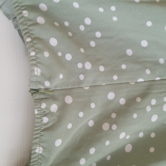 Cute shein green dress polka dots - Picture 5 of 6